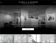 Tablet Screenshot of carlalawson.com